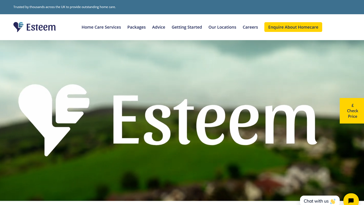Private Homecare Services for the Elderly by Esteem Care